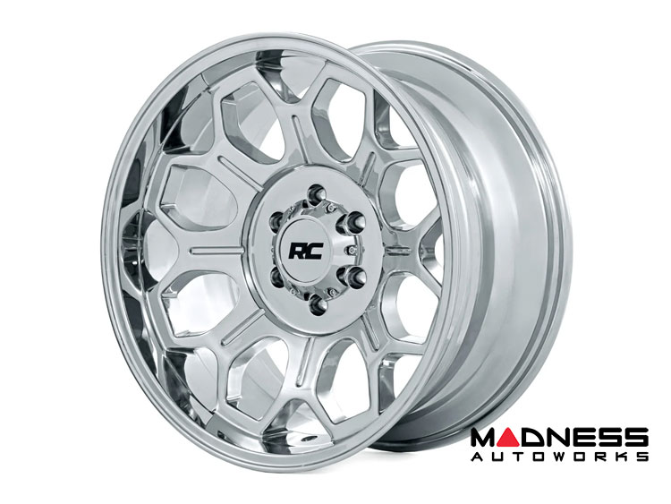 Custom Wheel 77 Series Wheel - One-Piece - Chrome| 20x9 | 6x5.5 | 0mm - Rough Country
